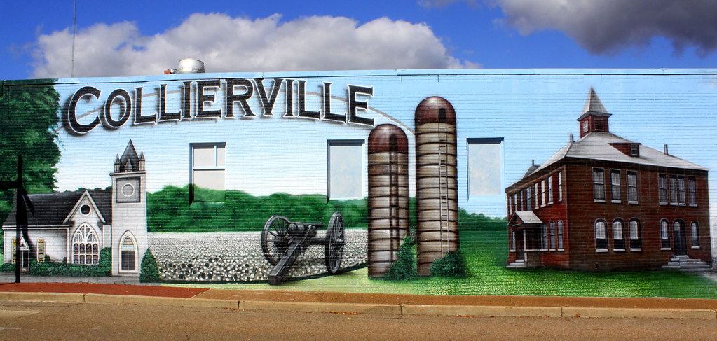 Collierville town mural